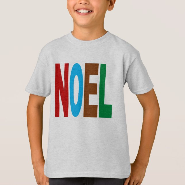 SWEAT-SHIRT   HANES  NOEL   COULEURS T-Shirt (Front)