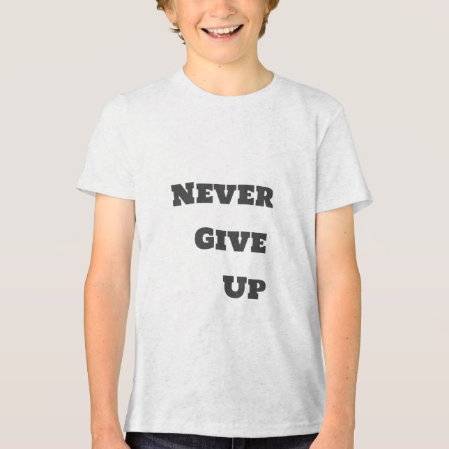 Sweat shirt with printed text (Front)