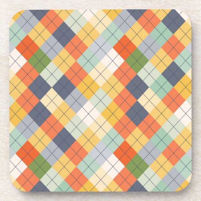 Sweater Background 2 Coaster (Front)