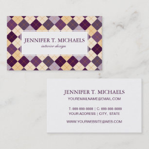 Sweater Background Business Card