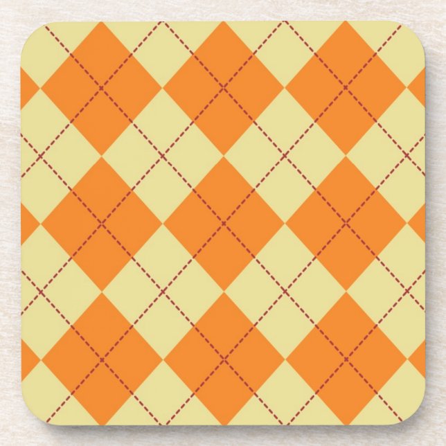 Sweater Background Coaster (Front)