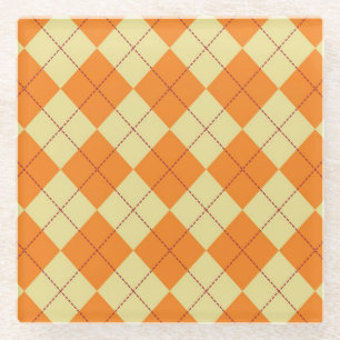 Sweater Background Glass Coaster