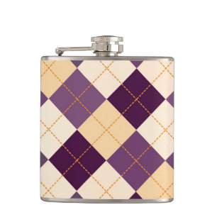 Sweater Background Hip Flask