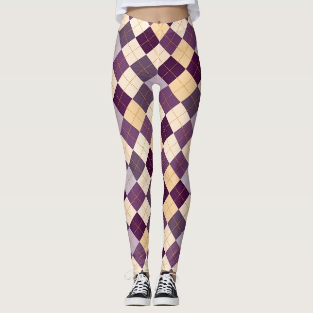 Sweater Background Leggings (Front)