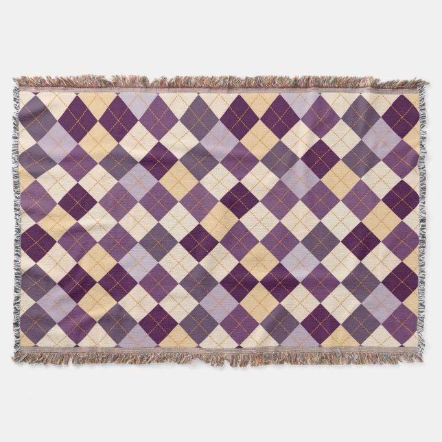Sweater Background Throw Blanket (Front)
