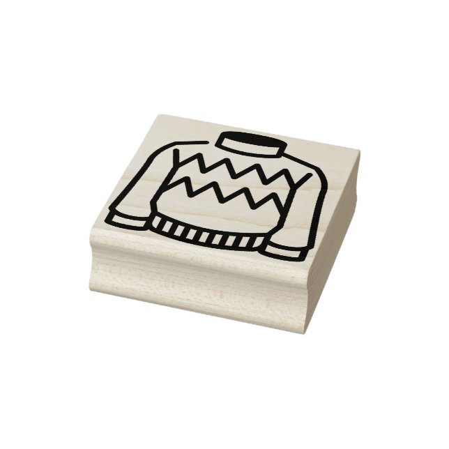 sweater rubber stamp (Stamp)