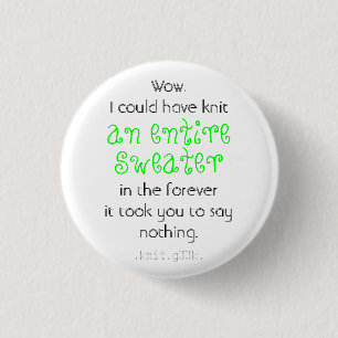 sweater snark button