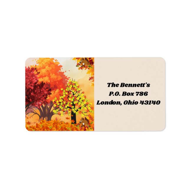 Sweater Weather Address Labels (Front)