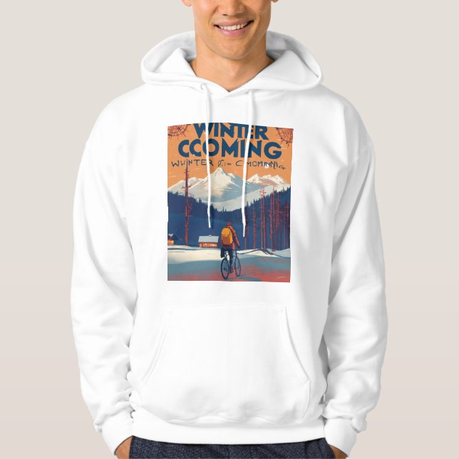 Sweater Weather Club Hoodie – Cozy Winter Fashion  (Front)