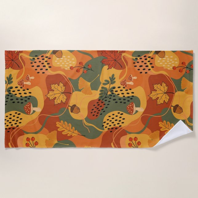 Sweater Weather Forever Beach Towel (Front)