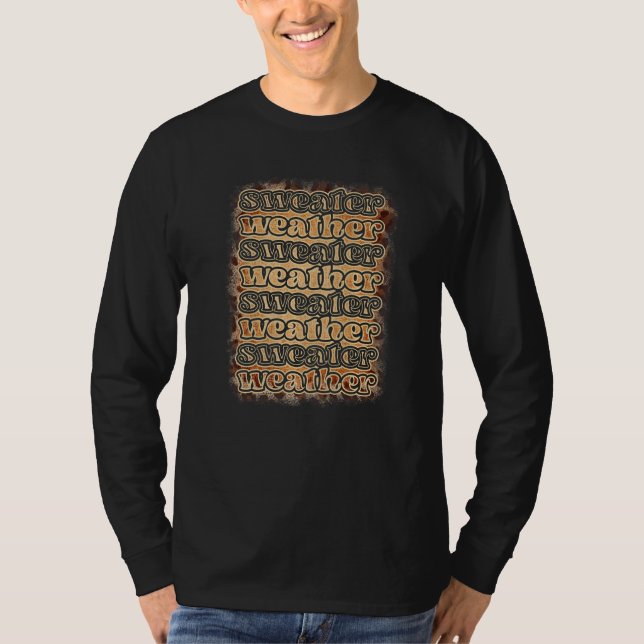 Sweater Weather Halloween Autumn (Front)