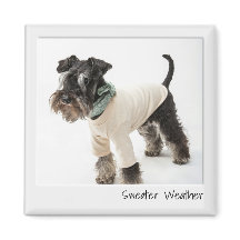 Sweater Weather Instant Camera Custom Magnet