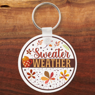 Sweater Weather Key Ring