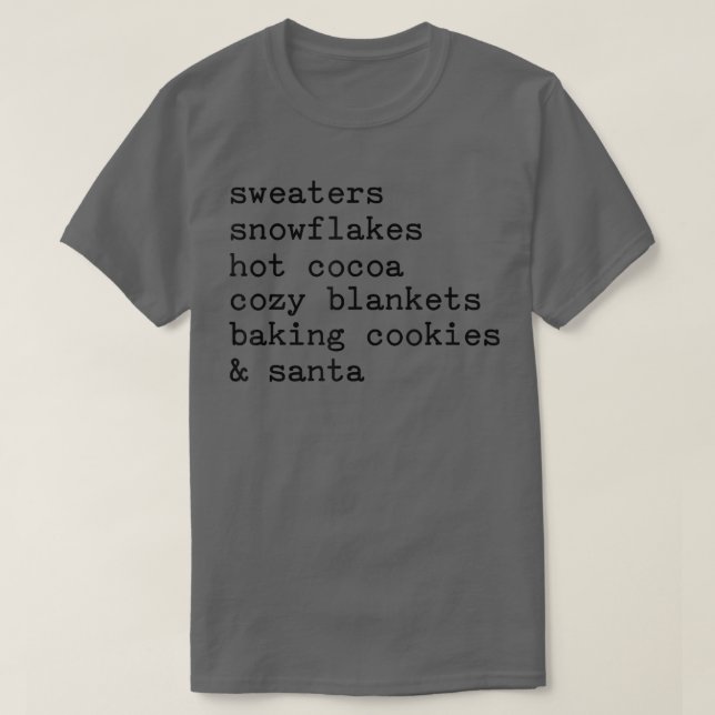 Sweaters Snowflakes Hot Cocoa Cosy Blankets Baking (Design Front)