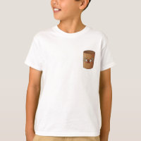 Sweating Nervous Brown Coffee Cup Kids