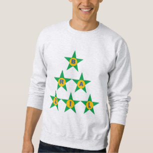 Sweatshirt ash man DESIGN ETOILES BRAZIL