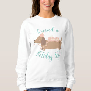 Sweatshirt Dressed in Holiday Style