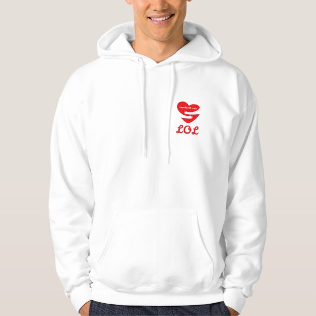  sweatshirt Hoodie LOL (Front)
