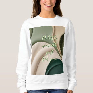 Sweatshirt in stylish abstract graphic