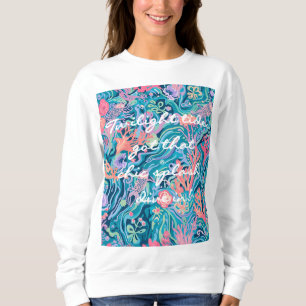 Sweatshirt in stylish graphic