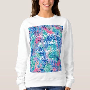 Sweatshirt in stylish graphic