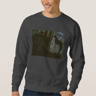 Sweatshirt The more time in the stables