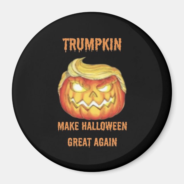 Sweatshirt, Trumpkin, Halloween Classic Magnet (Front)