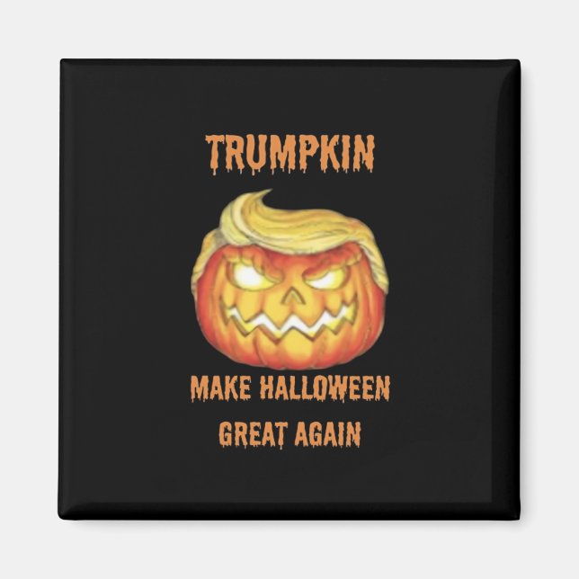 Sweatshirt, Trumpkin, Halloween Classic Magnet (Front)