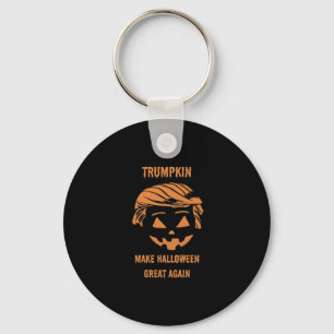 Sweatshirt, Trumpkin, Halloween Merch Classic Key Ring