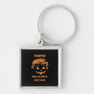 Sweatshirt, Trumpkin, Halloween Merch Classic Key Ring