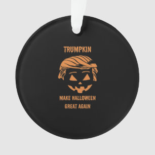 Sweatshirt, Trumpkin, Halloween Merch Classic Ornament