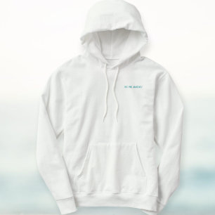 Sweatshirt with personalized embroidered Roman