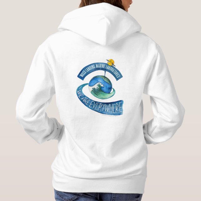 Sweatshirt (Women's): Basic Hooded, Everywhere (Back)