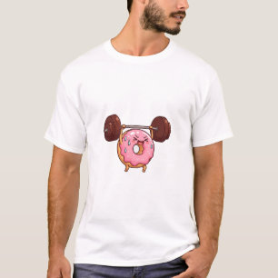 Sweaty Doughnut Powerlifter T-Shirt