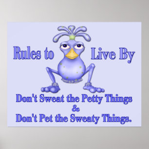 Sweaty Things Poster