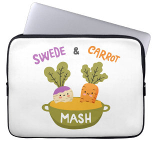 Swede and Carrot mash Laptop Sleeve