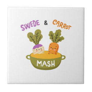 Swede and Carrot mash Tile