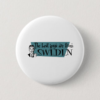 SWEDEN 6 CM ROUND BADGE