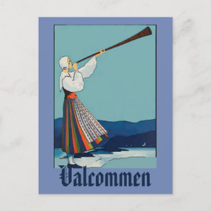 Sweden, Add Text, Postcard