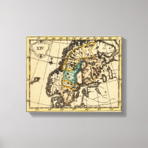 Sweden and Finland Canvas Print