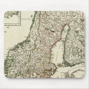 Sweden and Norway 10 Mouse Mat