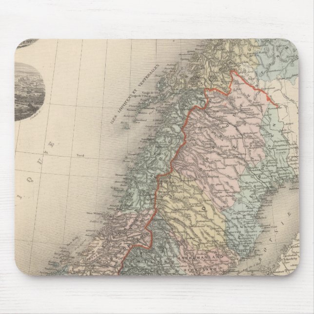 Sweden and Norway 2 Mouse Mat (Front)
