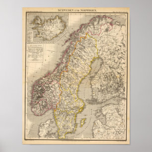 Sweden and Norway 5 Poster
