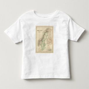 Sweden and Norway 7 Toddler T-Shirt