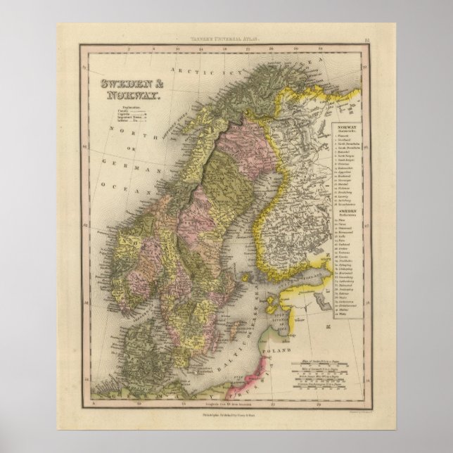 Sweden and Norway Poster (Front)