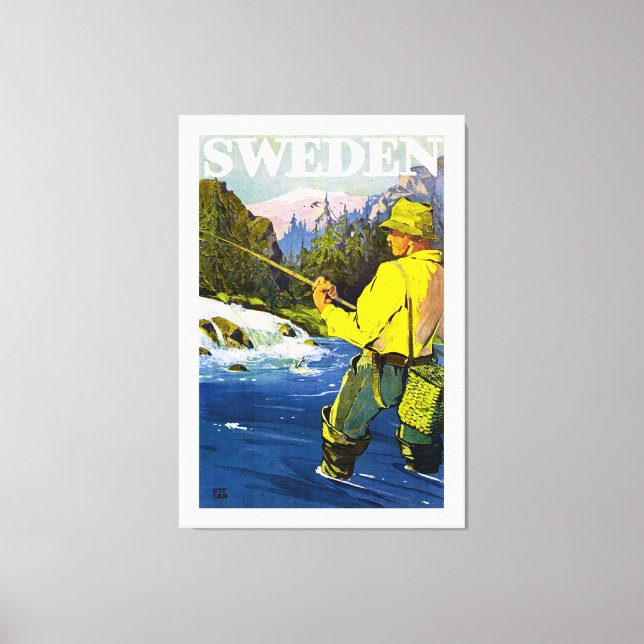 Sweden Canvas Print (Front)