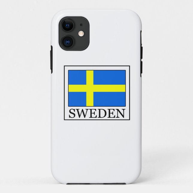 Sweden Case-Mate iPhone Case (Back)