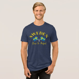 SWEDEN-Close to Perfect Tri-Blend Shirt
