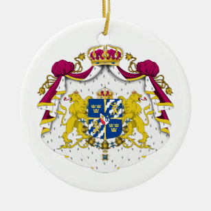 Sweden Coat of Arms Ornament