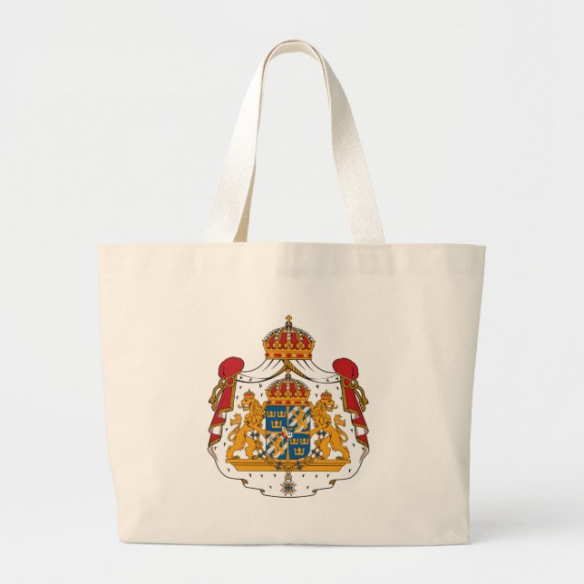 Sweden Coat of Arms Tote Bag (Front)